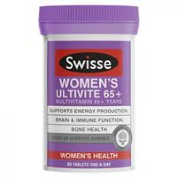 Swisse Women’s Ultivite 65+ Multivitamin 60 Tablets