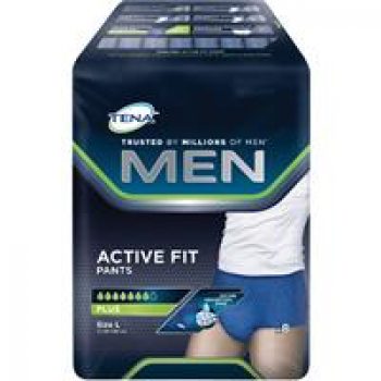 Tena Pant Men Active Fit Plus Large 8 Pack