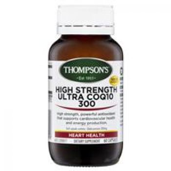Thompson’s CoQ10 300mg 60 Capsules