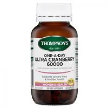 Thompson’s One-A-Day Ultra Cranberry 60000 60 Capsules
