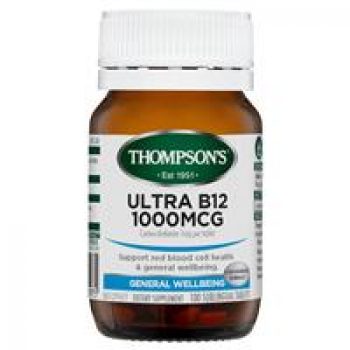 Thompson’s Ultra B12 1000mcg 100 Tablets