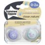 Tommee Tippee Closer to Nature Newborn Soother 0-2 Months 2 Pack