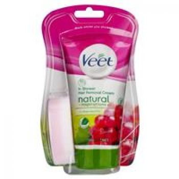 Veet Naturals In Shower Hair Removal Cream 150ml