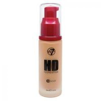 W7 HD Foundation Natural Beige