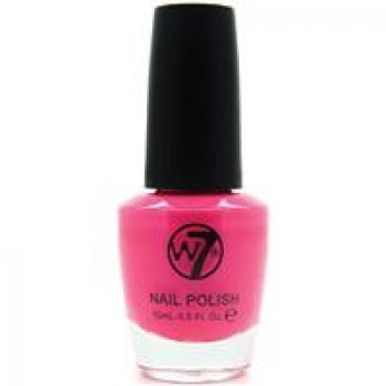 W7 Nail Enamel 14 Fluorescent Pink