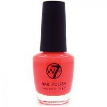W7 Nail Enamel 15 Fluorescent Pink 2