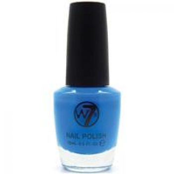 W7 Nail Enamel 22 Neon Blue