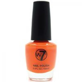 W7 Nail Enamel 86 Orange Sorbet
