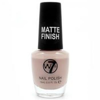 W7 Nail Enamel Matte Beige
