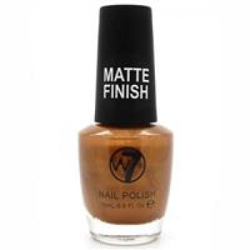 W7 Nail Enamel Matte Gold
