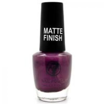 W7 Nail Enamel Matte Mauve