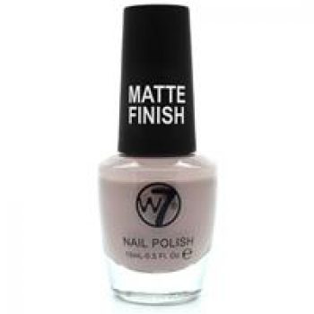 W7 Nail Enamel Matte Mocha