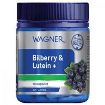 Wagner Bilberry & Lutein+ 120 Capsules