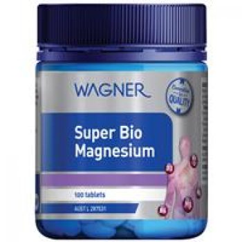 Wagner Super Bio Magnesium 100 Tablets