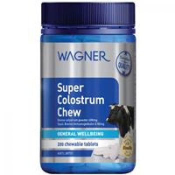 Wagner Super Colostrum Chewable 200 Tablets