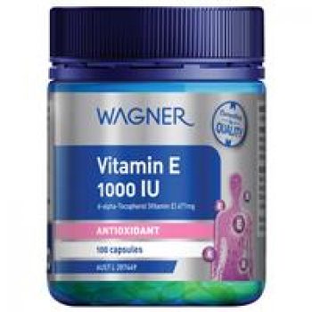 Wagner Vitamin E 1000IU 100 Capsules