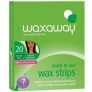 Waxaway Ready To Use Wax Face 20 Strips