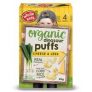 Whole Kids Little Munchkins Organic Dinosaur Puffs Cheese & Leek 6g 4 Pack