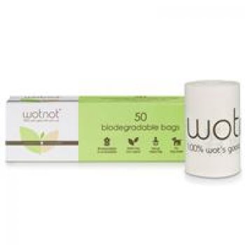Wotnot Biodegradable Nappy Bags 50 Pack Online Only