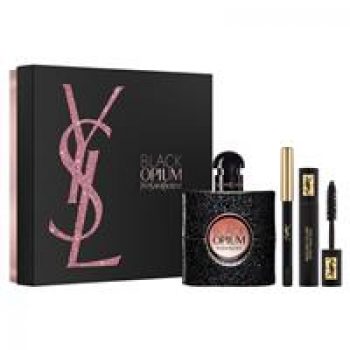 Yves Saint Laurent Opium Black Eau De Parfum 50ml 3 Piece Set